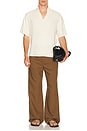 view 4 of 5 5-Pocket Trouser in Hot Chocolate
