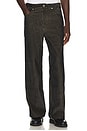 view 1 of 6 5 Pocket Corduroy Trousers in Black