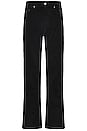 view 3 of 4 Corduroy Suede Combo Pants in Black