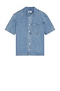 view 1 of 4 Mariner Denim Short Sleeve Shirt in Medium Wash