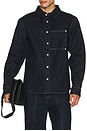 view 3 of 4 Indigo Denim Rivet Shirt in Indigo Wash