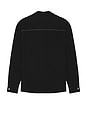 view 2 of 4 Blanket Stitch Shirt in Black