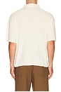 view 2 of 4 Crepe Knit Polo in Egret