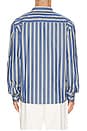 view 2 of 5 Jordan Striped Shirt in Beacon Blue