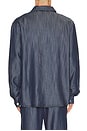 view 2 of 4 Oversized Denim Shirt in Dark Wash
