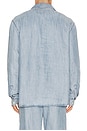 view 2 of 4 Oversized Denim Shirt in Light Wash