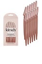 view 1 of 7 Recycled Plastic Dermaplaners 12pc Set in Terracotta
