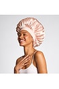 view 6 of 6 GORRO ADJUSTABLE OVERSIZED SATIN BONNET in Blush