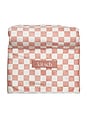 view 5 of 8 XL Quick-Dry Hair Towel Wrap in Terracotta Checker