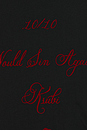 view 3 of 4 Sin Again Biggie Short Sleeve Tee in Jet Black