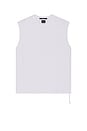 view 1 of 3 Intruder Cut Off Tee in Tru White