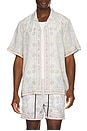 view 4 of 5 Eternity Ekcess Resort Short Sleeve Shirt in Blue