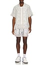 view 5 of 5 Eternity Ekcess Resort Short Sleeve Shirt in Blue