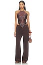 view 7 of 7 Low Rider Jeans in Chocolate