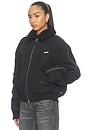 view 4 of 5 Phantom Bomber Jacket in Black