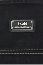 view 6 of 5 Slim Trucker Jacket in Flocked Black