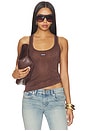 view 1 of 5 Origin Knit Tank Top in Stone