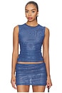 view 1 of 4 Rumor Top in Blue