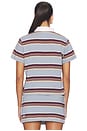view 3 of 4 Sott Shrunken Polo in Multi Stripe