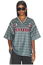 view 1 of 5 ТОП UNION JERSEY  in Hunter Plaid