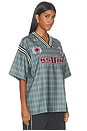 view 2 of 5 ТОП UNION JERSEY  in Hunter Plaid