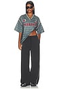 view 4 of 5 ТОП UNION JERSEY  in Hunter Plaid