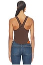 view 4 of 5 Muse Tank Top in Chocolate