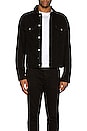view 3 of 3 Classic Jacket in Laid Black