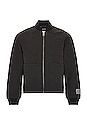 view 1 of 5 South Quilted Bomber in Black