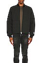 view 5 of 5 South Quilted Bomber in Black