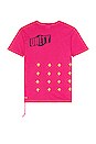 view 2 of 4 Collective Kash SS Tee Ultra in Pink