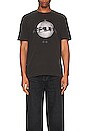 view 4 of 4 Disco Kash Tee in Washed Black
