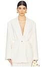 view 1 of 5 Caroline Blazer in Ivory