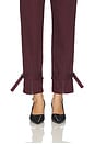 view 6 of 6 PANTALÓN TOM in Oxblood