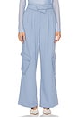 view 1 of 6 Freda Foldover Pant in Azure