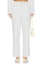view 1 of 6 Amanda Pant in Light Grey