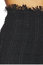 view 6 of 6 JUPE COLUMN in Black Tweed