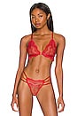 view 1 of 4 Vienna Bralette in Red