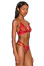 view 2 of 4 Vienna Bralette in Red