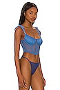 view 3 of 5 Femme Bustier in Cobalt