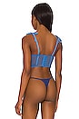 view 4 of 5 Femme Bustier in Cobalt