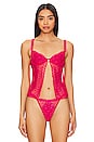 view 1 of 5 Romeo Camisole Bra in Hot Pink