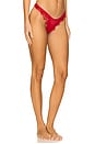 view 2 of 4 Sorrento Thong in Red