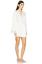view 2 of 3 Sidney Robe in Ivory