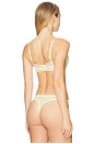 view 3 of 4 Arabella Underwire Bra in Limoncello
