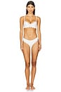 view 4 of 4 Arabella Thong in Ivory