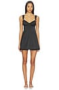 view 1 of 3 CELESTE 슬립 원피스 in Black