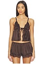 view 1 of 4 Madeline Camisole Top in Espresso