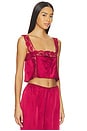 view 2 of 4 Cindy Camisole Top in Rhubarb