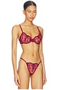 view 2 of 4 Nicolette Underwire Bra in Red